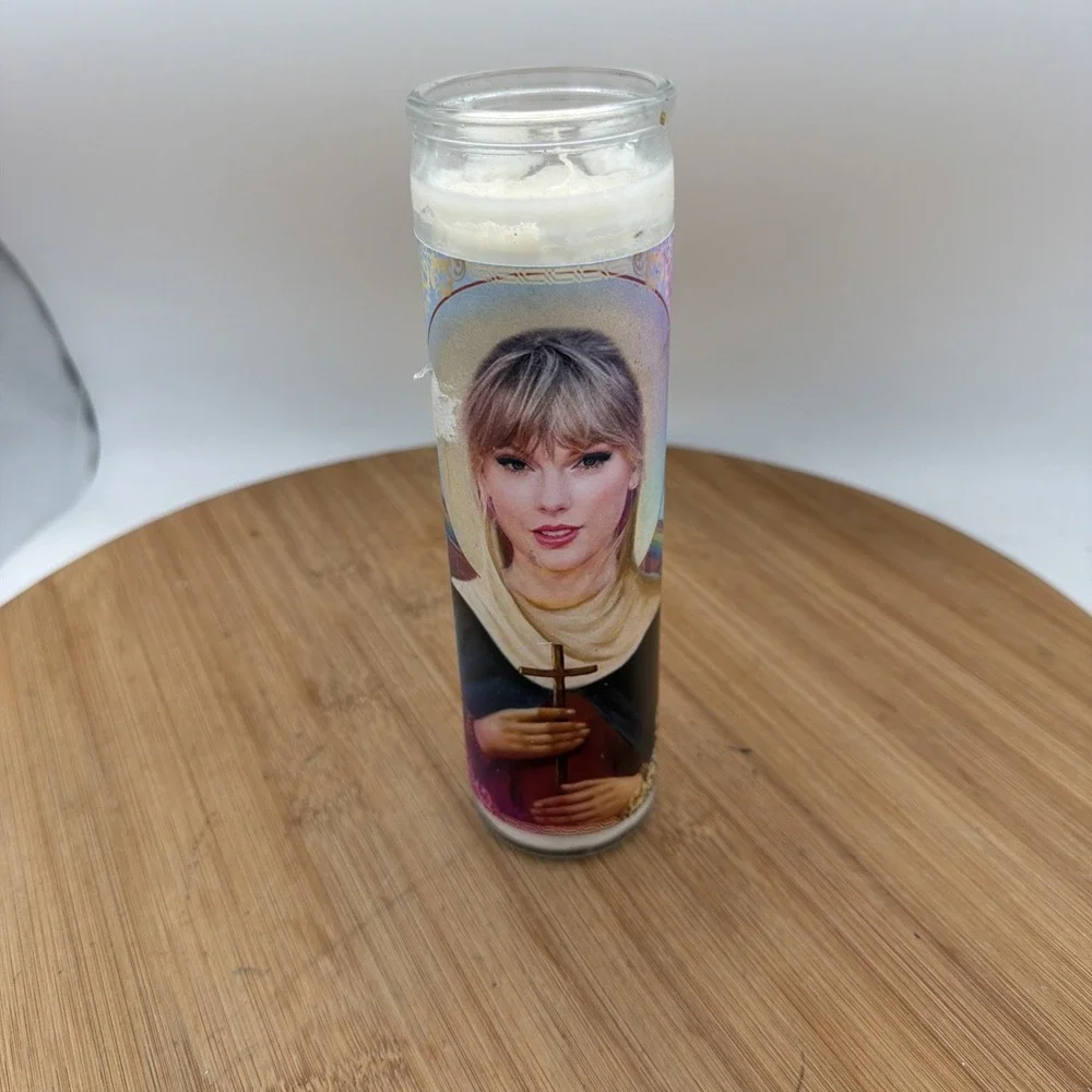 Taylor Swift Saint Prayer Candle 8